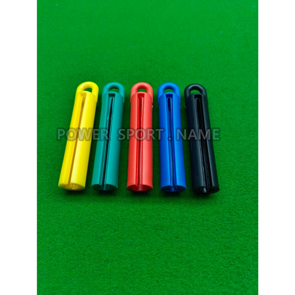 ยางแขวนไม้คิว สนุกเกอร์ แบบยาง ขนาด 4นิ้ว (มี 5 สี)