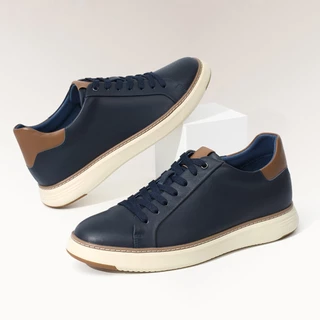 DUO Sneakers รองเท้าผ้าใบหนังแท้ เสริมส้น 6 ซม.|รองเท้าเสริมส้น Chuniverse (ชูนิเวิร์ส)