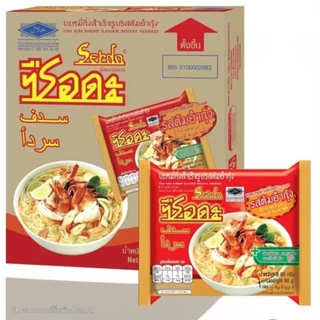 บะหมี่ชือดะ กึ่งสำเร็จรูปรสต้มยำกุ้ง 1กล่อง 30 ซอง