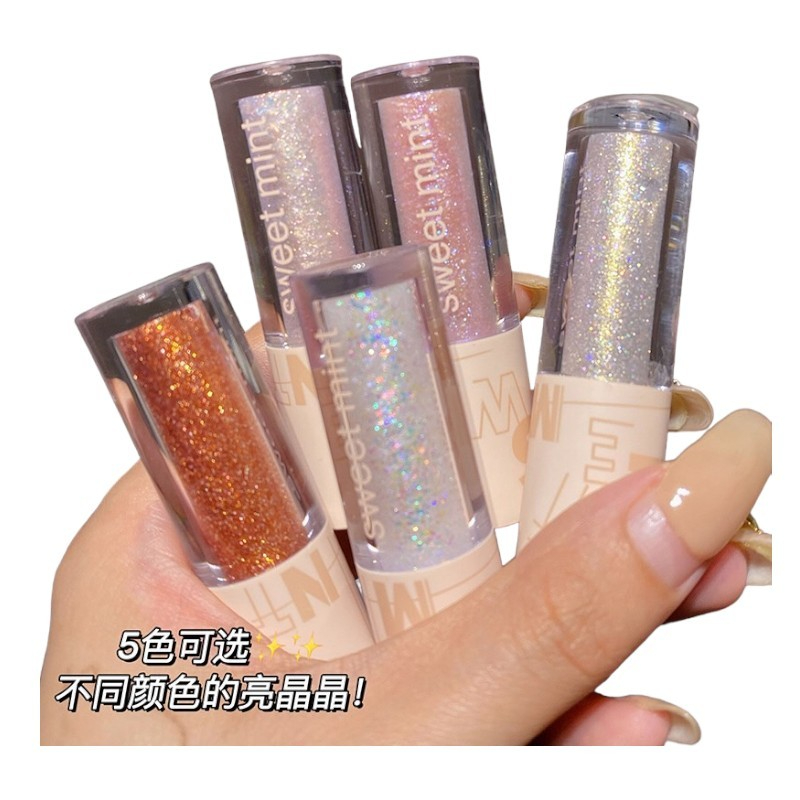 ขายดี อายแชโดว์แบบเหลว Sweet mint 5 สี No.Zp0782
