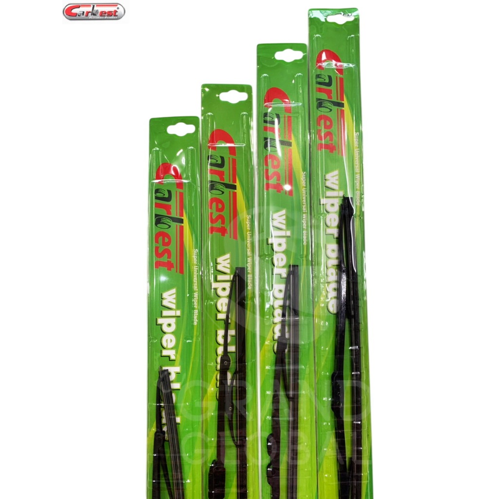 CARBEST car wiper blade ใบปัดน้ำฝน ก้าน ใบปัด น้ำฝน พร้อม ยาง ยางปัดน้ำฝน รถยนต์ แกนเหล็ก คุณภาพดี คุ้ม ประหยัด 1 ชิ้น
