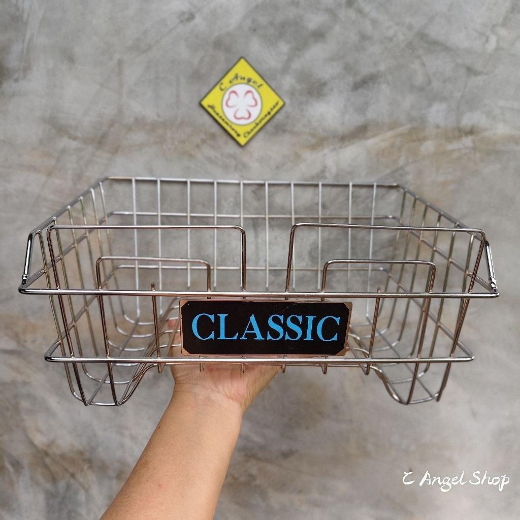 Giỏ trước... C70 C50 C90 Super Cub C700 C900 hoặc các mẫu khác có chân giỏ trước (cỡ lớn)