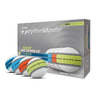 [ของใหม่] ลูกกอล์ฟ TAYLORMADE TOUR RESPONSE STRIPE 2025