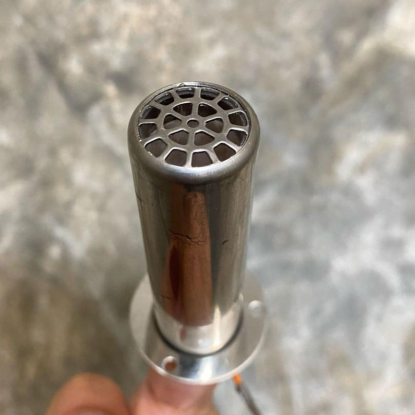 คอเหล็ก Quick 857D อะไหล่สำหรับเครื่องเป่าลมร้อน Quick 857D