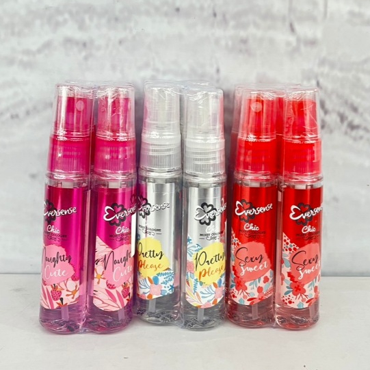 Eversense Chic Moist  Cologne เอเวอร์เซ้นส์ ชิคมอยซ์  โคโรญ คอลเล็คชั่น 20 มล.x 6 ขวด