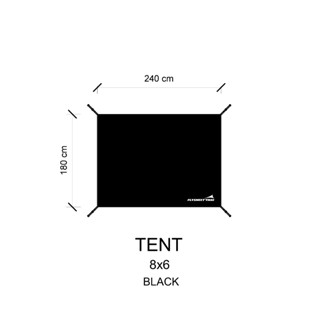 กราวชีท แผ่นรองเต็นท์ 2.4x1.8 FOR Springbar Compact/Campdesi…