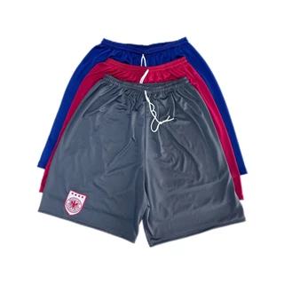 กางเกงกีฬาขาสั้น(แพ็ค3/5) คละสีโทนเข้ม/โทนสดสด รุ่นติมอาร์ม