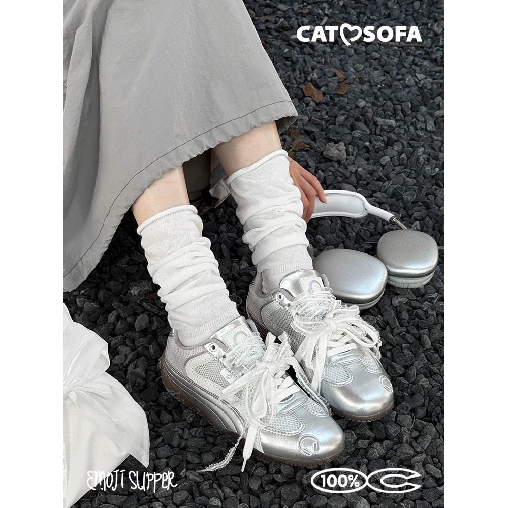 (Preorder) รองเท้าผ้าใบ cat&sofa sneakers รุ่น Emoji Lab