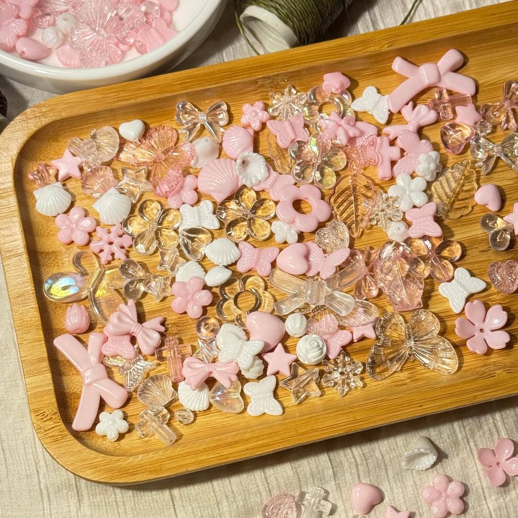 (มีส่งด่วน!!)จี้อะคริลิคแบบผสม mix pastel 20 กรัม DIY