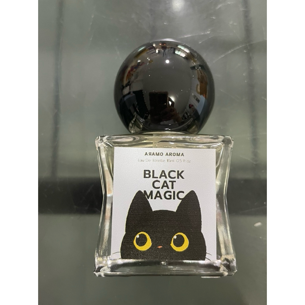 น้ำหอม Aramo Aroma กลิ่นแมวดำ Black Cat Magic 15 ml ไม่เคยกดเทส
