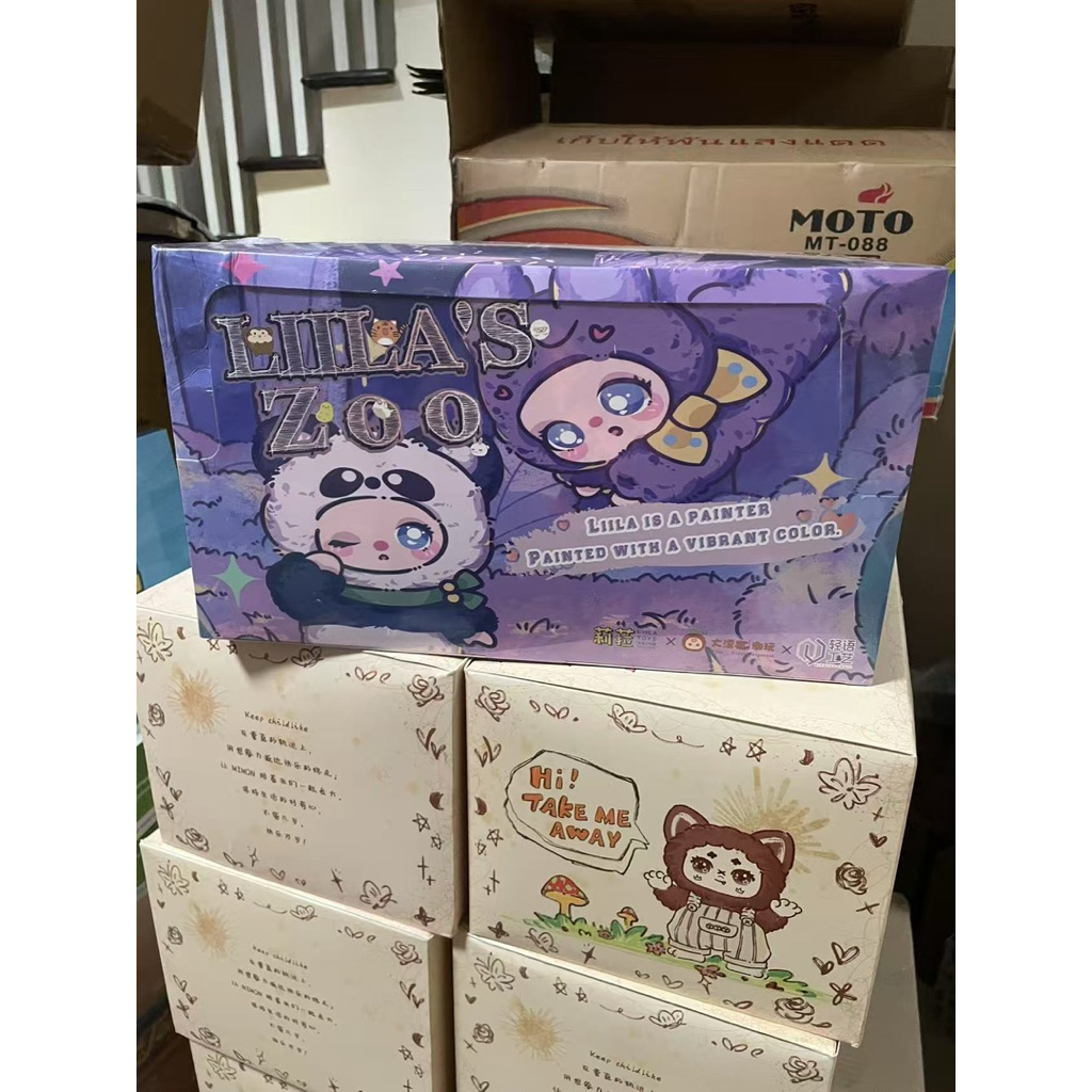 🔴ยกบ็อก(6 ตัว)🔴🔥โค้ดแฟชั่นลด30%🔥พร้อมส่งในไทย🔥Liila Cat Zoo V2 Liila’s zoo Liila v.2 Liila v2  baby 