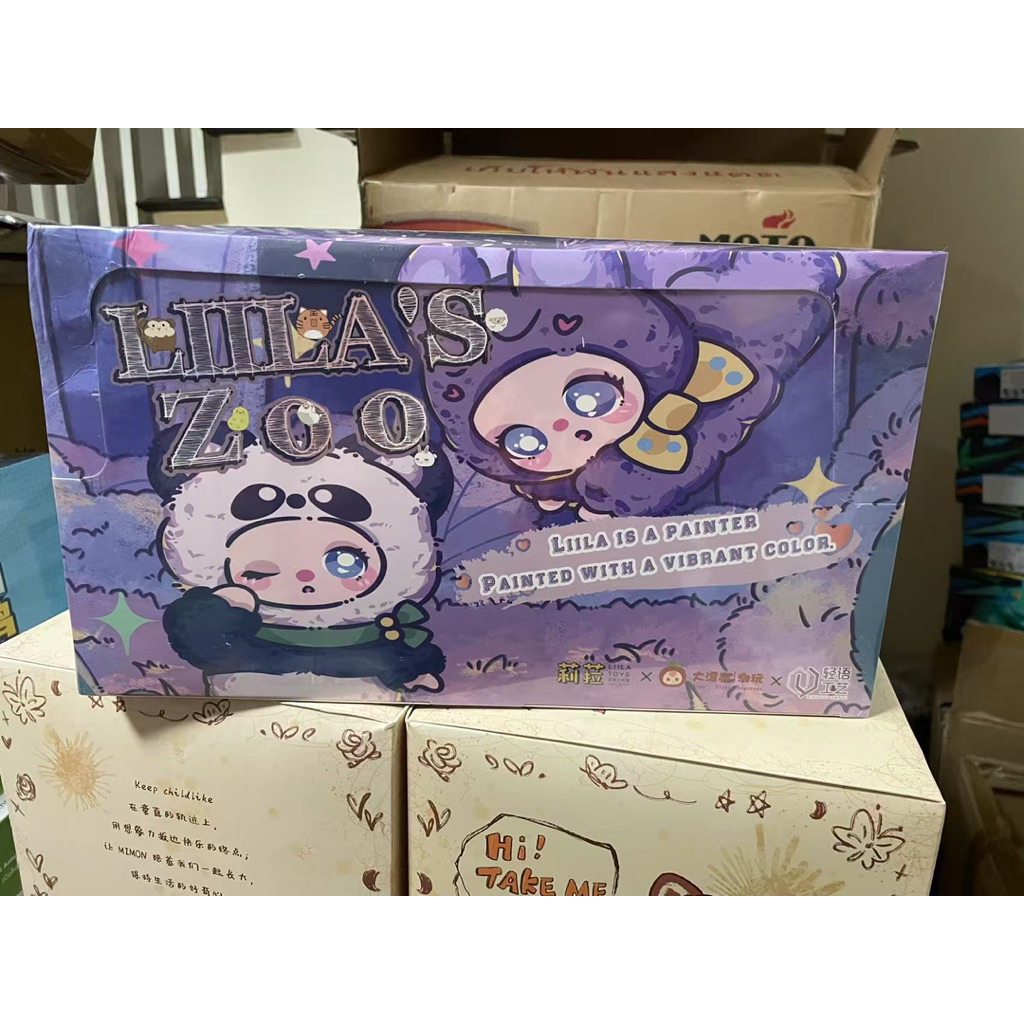 🔴ยกบ็อก(6 ตัว)🔴🔥โค้ดแฟชั่นลด30%🔥พร้อมส่งในไทย🔥Liila Cat Zoo V2 Liila’s zoo Liila v.2 Liila v2  baby 