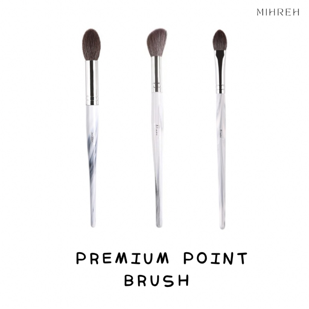 (พร้อมส่ง) Premium point brush แปรงแต่งหน้าขนนุ่มแน่น (BR14)