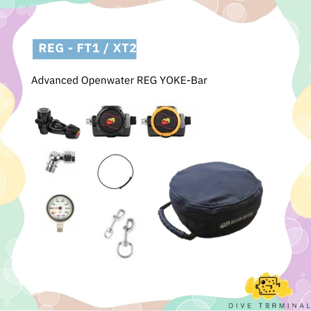 Dive Rite FT1 / XT2 Regulator System - ชุด Regulator