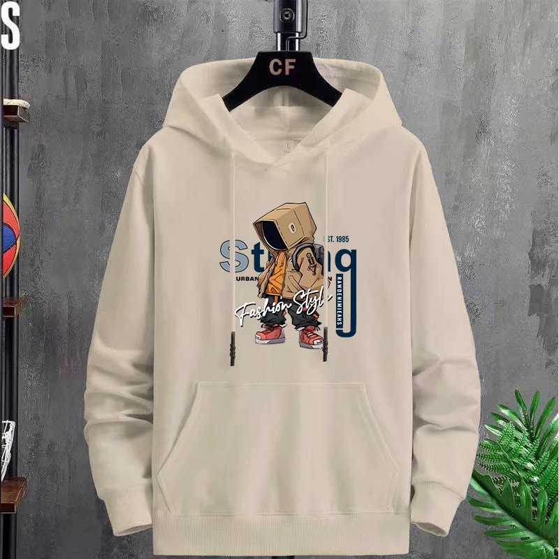 BK-1063-LONG เสื่อแขนยาวมีฮู้ด มีไซส์ S ถึง 3XL มีสีสวยๆให้เลือก เสื้อฮู้ดแขนยาวแฟชั่นใส่ได้ในทุกๆวัน - รูปที่ 7