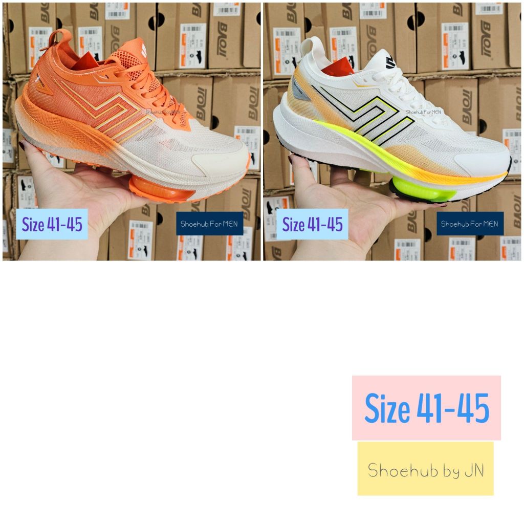 รองเท้า Baoji (ผู้ชาย 41-45) รุ่น BJM 925 Running Shooter