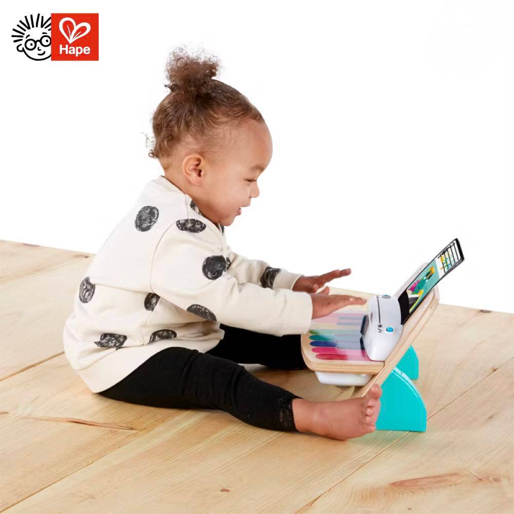 Hape - ของเล่นดนตรี เปียโนแมจิกทัช Magic Touch Piano (12M+) เปียโนเด็ก [800802] #ดนตรี - รูปที่ 3