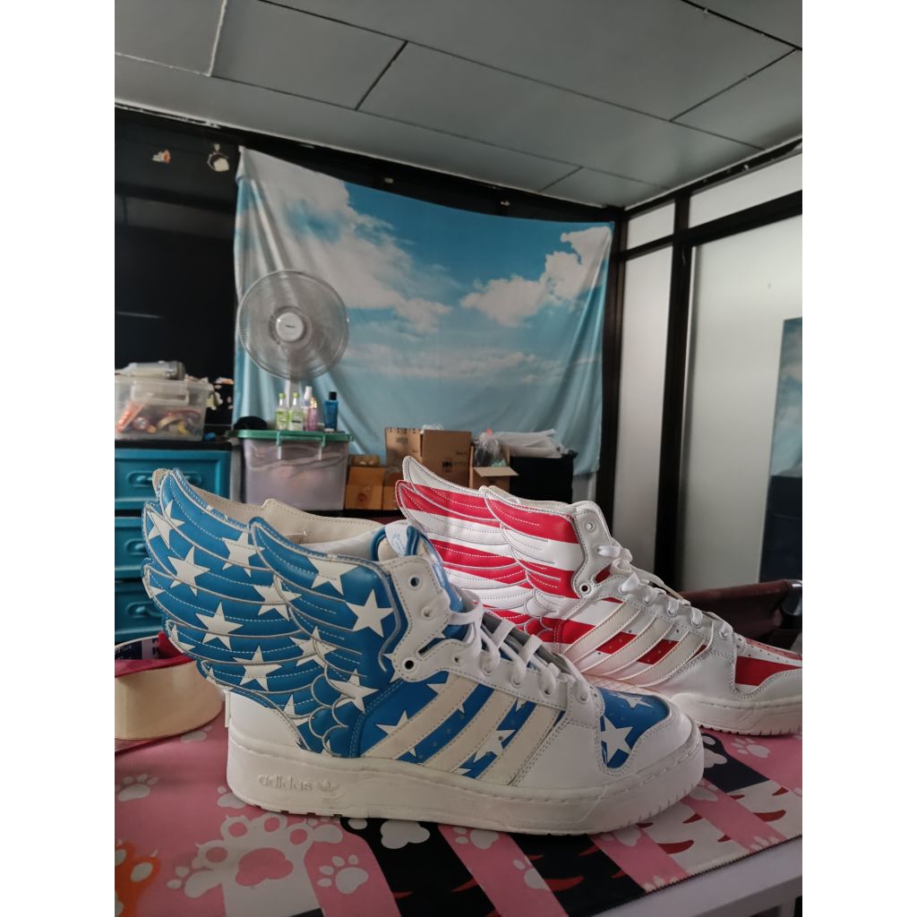 พร้อมส่ง รองเท้า Adidas Wings แท้ รุ่นหายาก มีปีก Jeremy Scott สุดเท่!