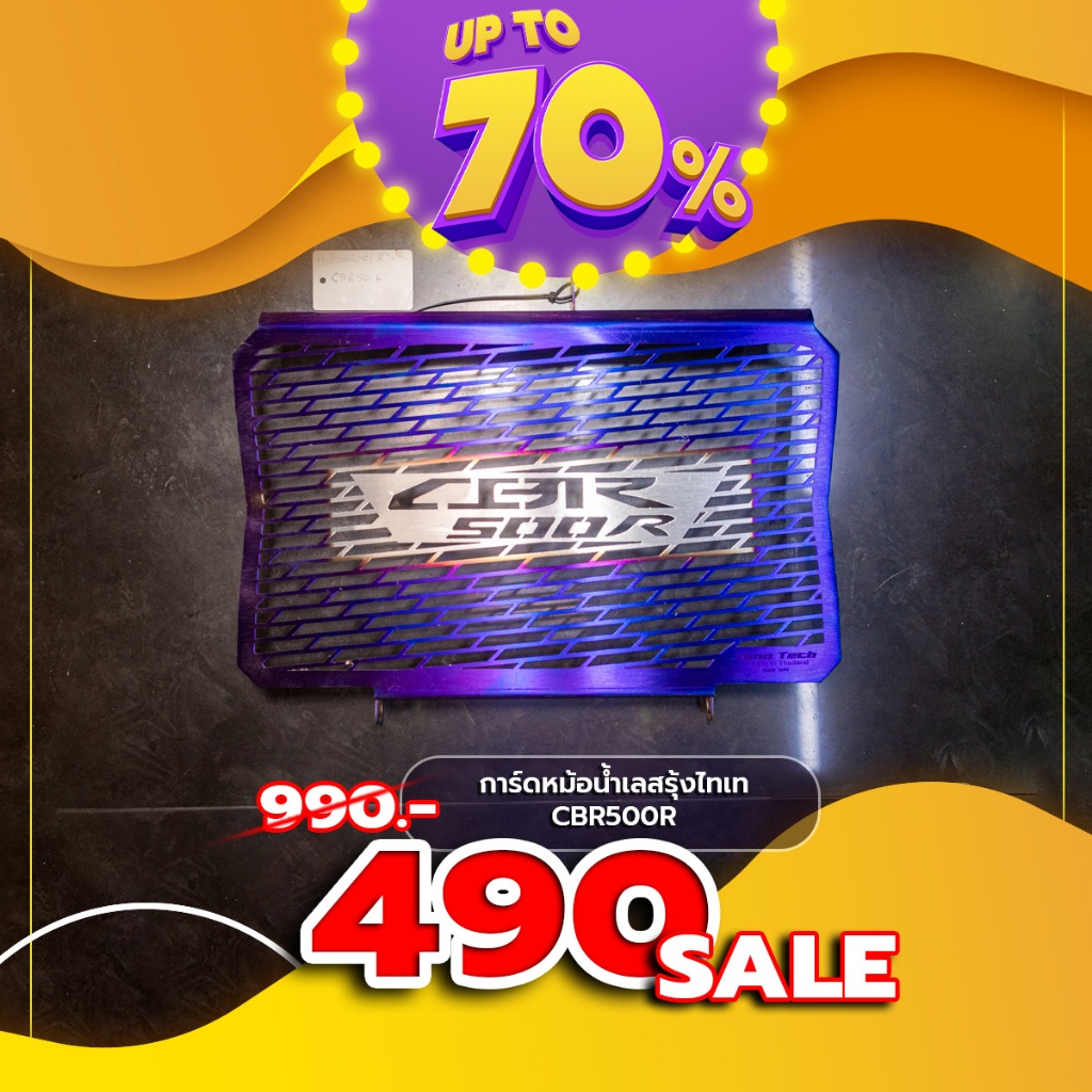 ลดราคา ส่งฟรี การ์ดหม้อน้ำ  Honda CBR500R / CBR/CB650F / CB650R