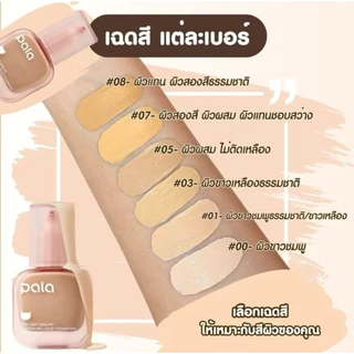 รองพื้นขวดแก้ว Pala กันน้ำ Silky Soft Skin-Fit Concealing Liquid Foundation//สินค้าใหม่📦
