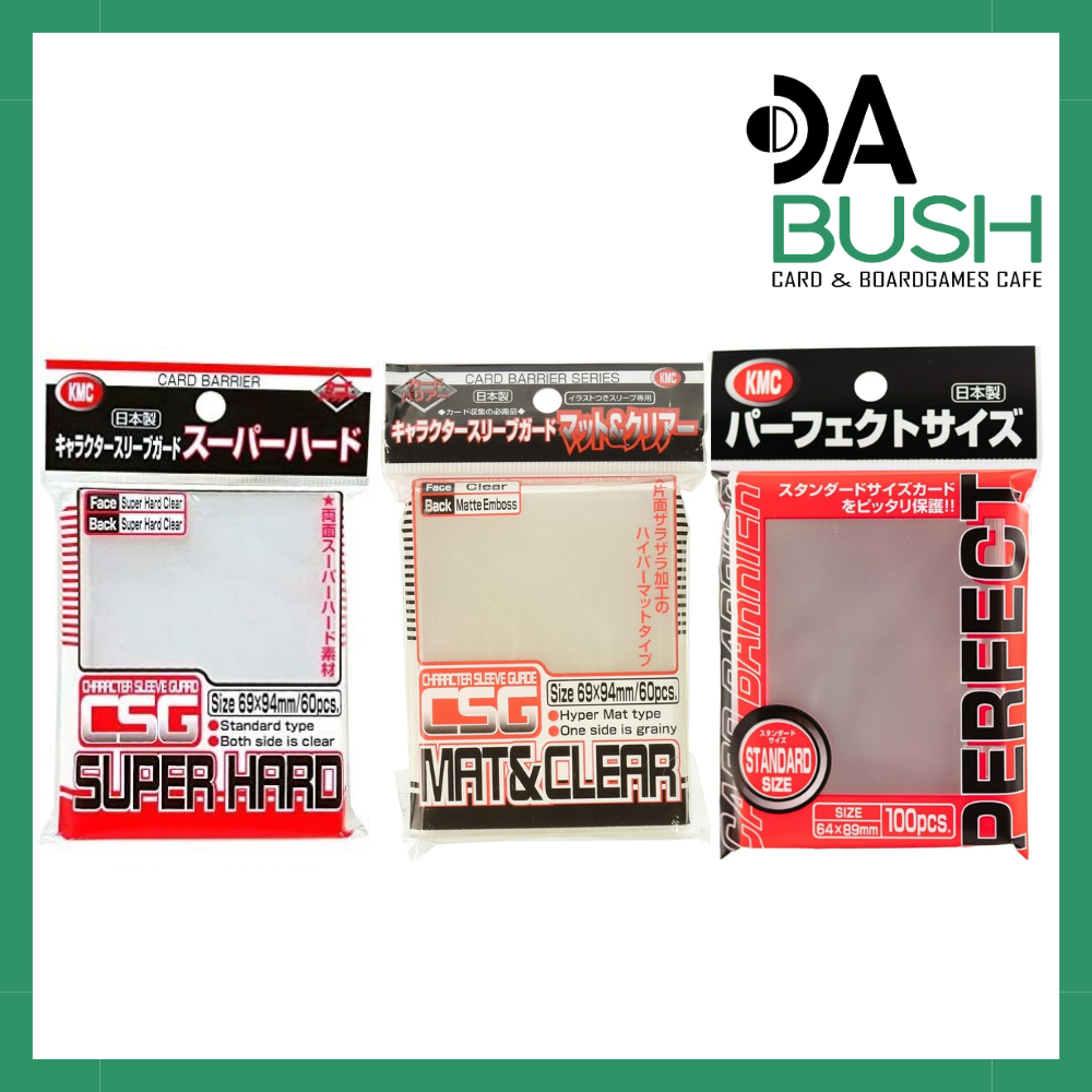 KMC Card Barrier Inner 100pcs / Outer 60pcs ซองใส่การ์ด ซองคุมการ์ด