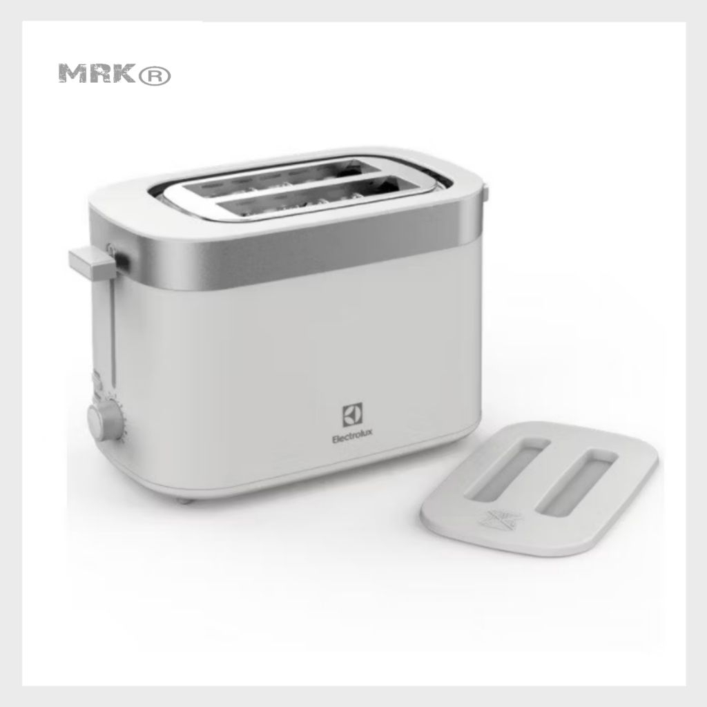 Electrolux E2TS1-100W เครื่องปิ้งขนมปัง กำลังไฟ 870 วัตต์ (สีขาว)