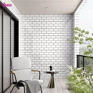 วอลเปเปอร์โฟม ลายหินอ่อน กันน้ำ หนา ติดง่ายมีกาวในตัว ติดตกแต่งผนังบ้าน wallpaper PVC แต่งห้องนอน สติกเกอร์ติดผนัง