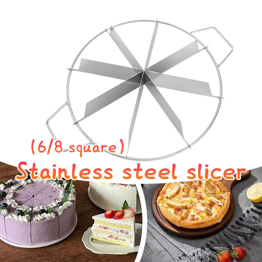 ร้านอยู่กทม.เครื่องตัดพิซซ่า8ช่อง 6ช่อง วงตัดเค้ก28CM แบบสแตนเลส วงแบ่งเค้กเท่ากัน - รูปที่ 4