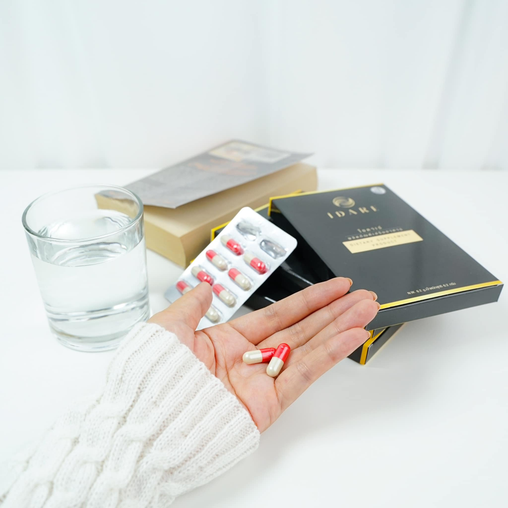 (เซต 3 กล่อง) IDARE ของแท้จากบริษัท ผลิตภัณฑ์อาหารเสริม ไอดาเร่ Dietary Supplement Product 1กล่อง 10 แคปซูล