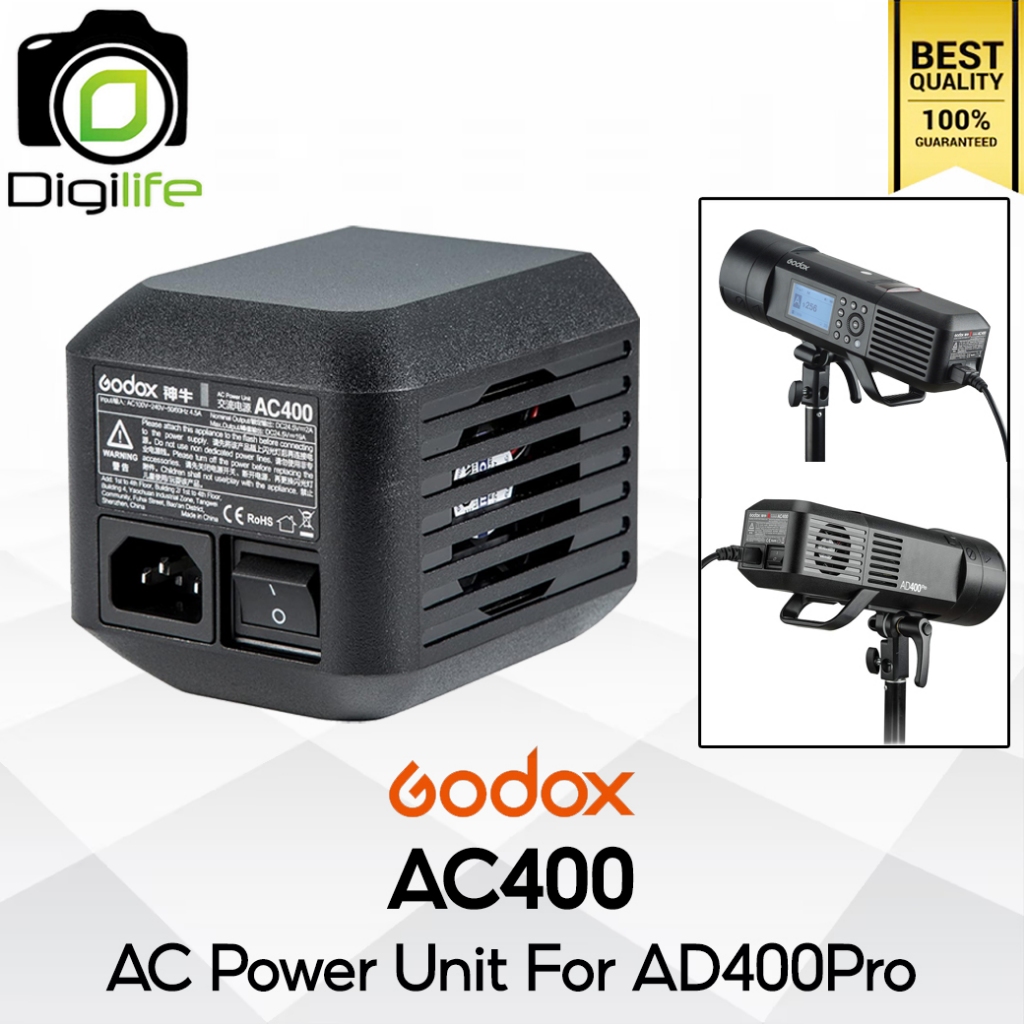 Godox AC400 AC Power Unit For Wistro AD400Pro / Digilife Thailand