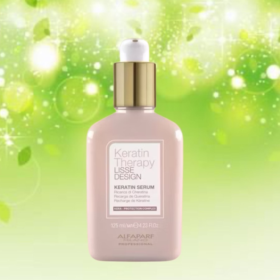 ALFAPARF LISSE DESIGN KERATIN 125 ML.เซรั่ม เคราติน ให้ผมเรียบตรง ลดชี้ฟู