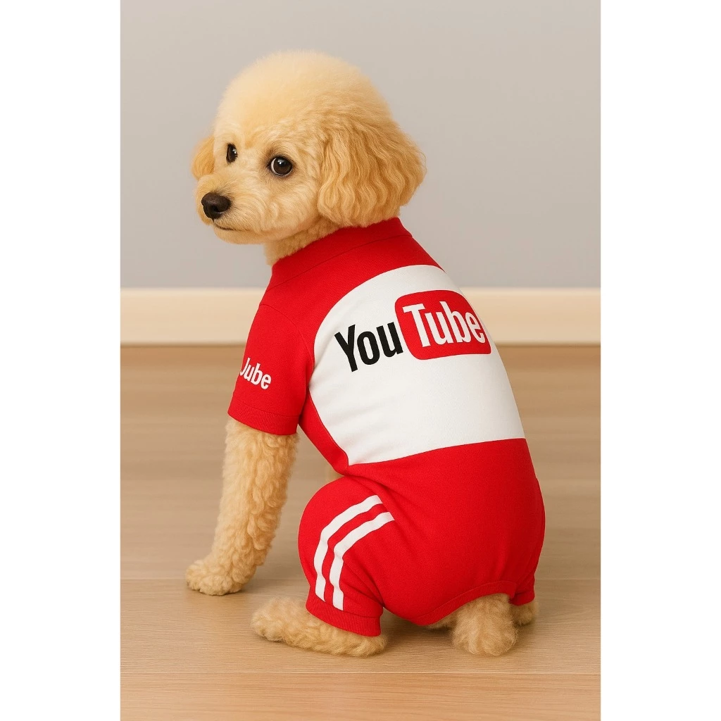 ชุ4ขา น้องหมาแมว ลายขนส่ง สินค้าพร้อมส่ง thumbnail 3