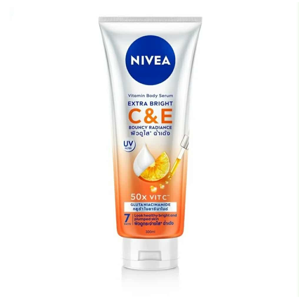 NIVEA Extra White C&E Vitamin Lotion 300 ml นีเวีย เอ็กซ์ตร้า ไวท์ ซี แอนด์ อี วิตามิน โลชั่น 300 ml