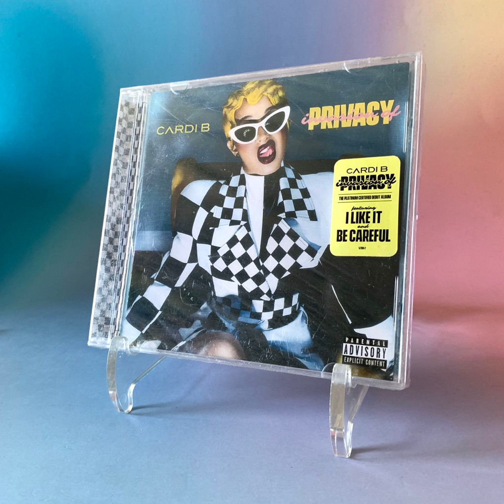 🛒 (พร้อมส่ง/ซีลปิดใหม่) CD ซีดีเพลง: Cardi B — Invasion of Privacy [US] x Migos, Bad Bunny, J Balvin