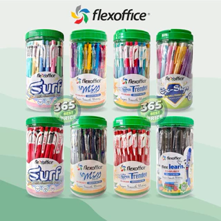 ปากกา Flex office (50ด้าม) 0.5, 0.7mm.