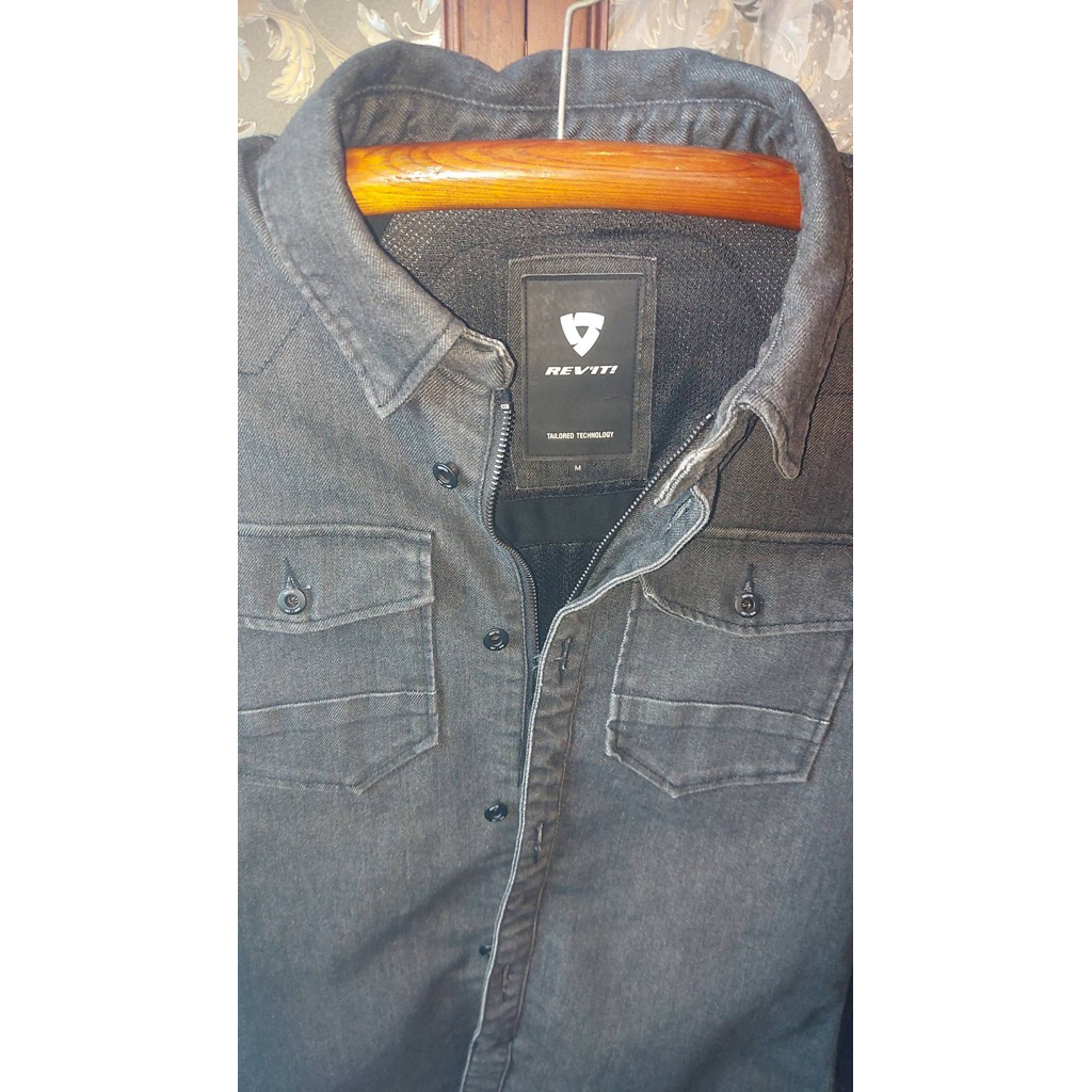 ขายเสื้อการ์ด เสื้อขี่มอเตอร์ไซค์ REV’IT รุ่น Over Shirt Hudson