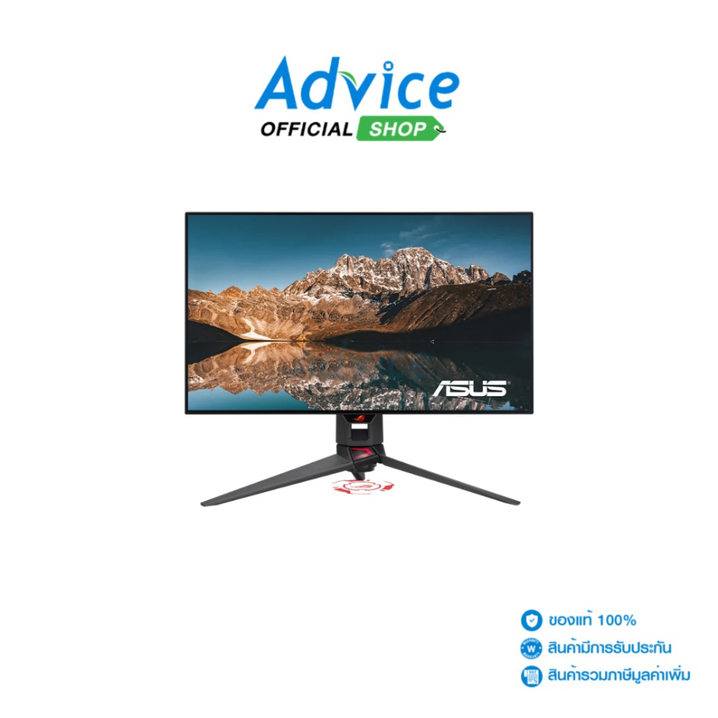 ROG MONITOR (จอคอม) 27''  Swift OLED PG27AQDM (OLED,DP) 2K 240HZ G-SYNC - A0154370