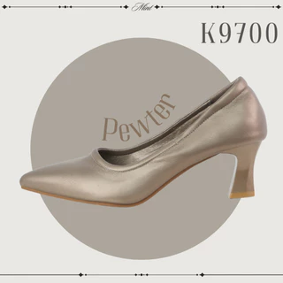 พร้อมส่ง K9700 รองเท้าเท้าคัทชู ส้นสูง2นิ้ว 35-44 ปลายแหลม แบรนด์ Kitepretty