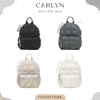 (พร้อมส่ง) กระเป๋า Carlyn Bag รุ่น Mellow สี Black/Spring Gray/Pearl White/Charcoal ของแท้100%