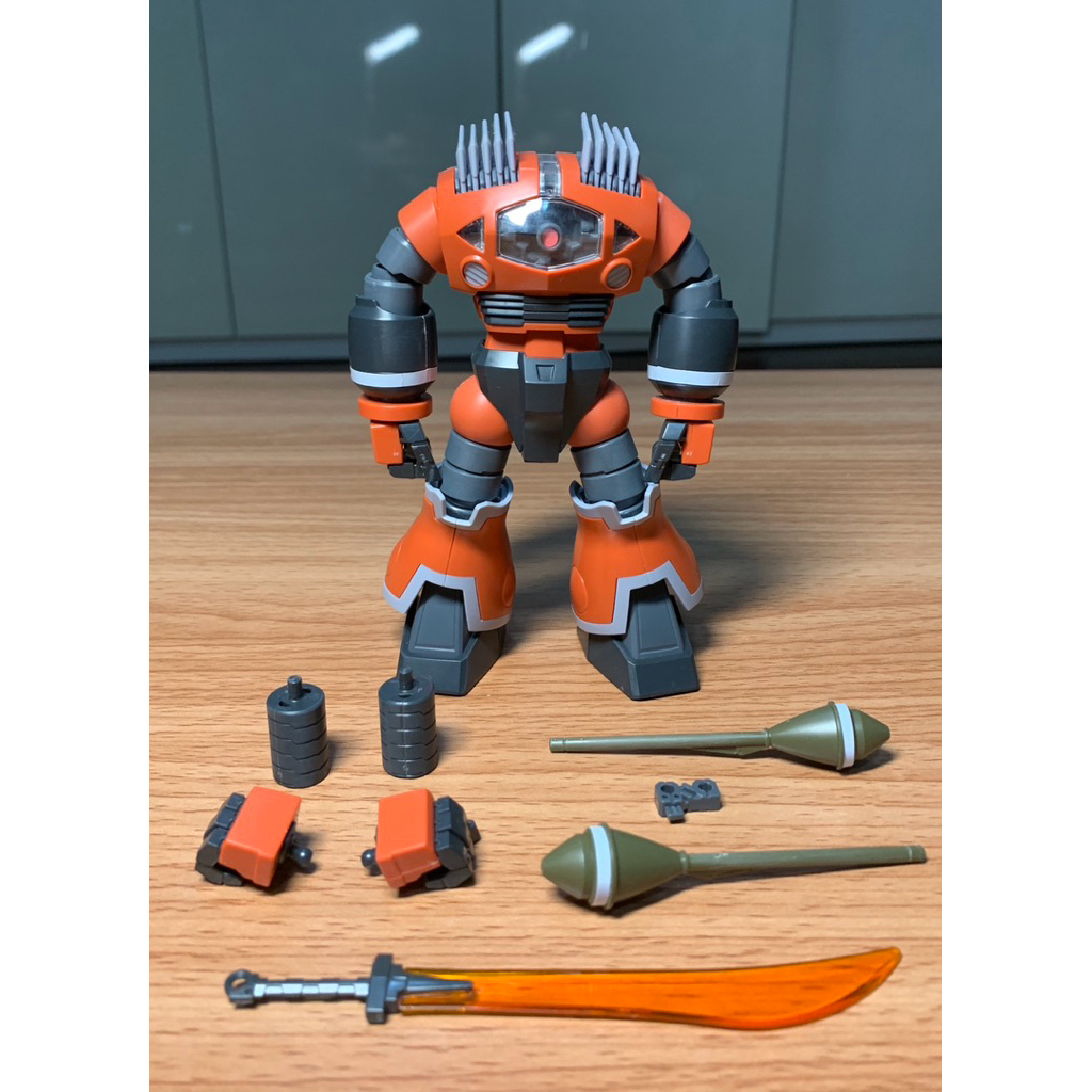 (พร้อมส่ง)[กันพลามือสอง] HG 1/144 Zogok (Unicorn Ver.)