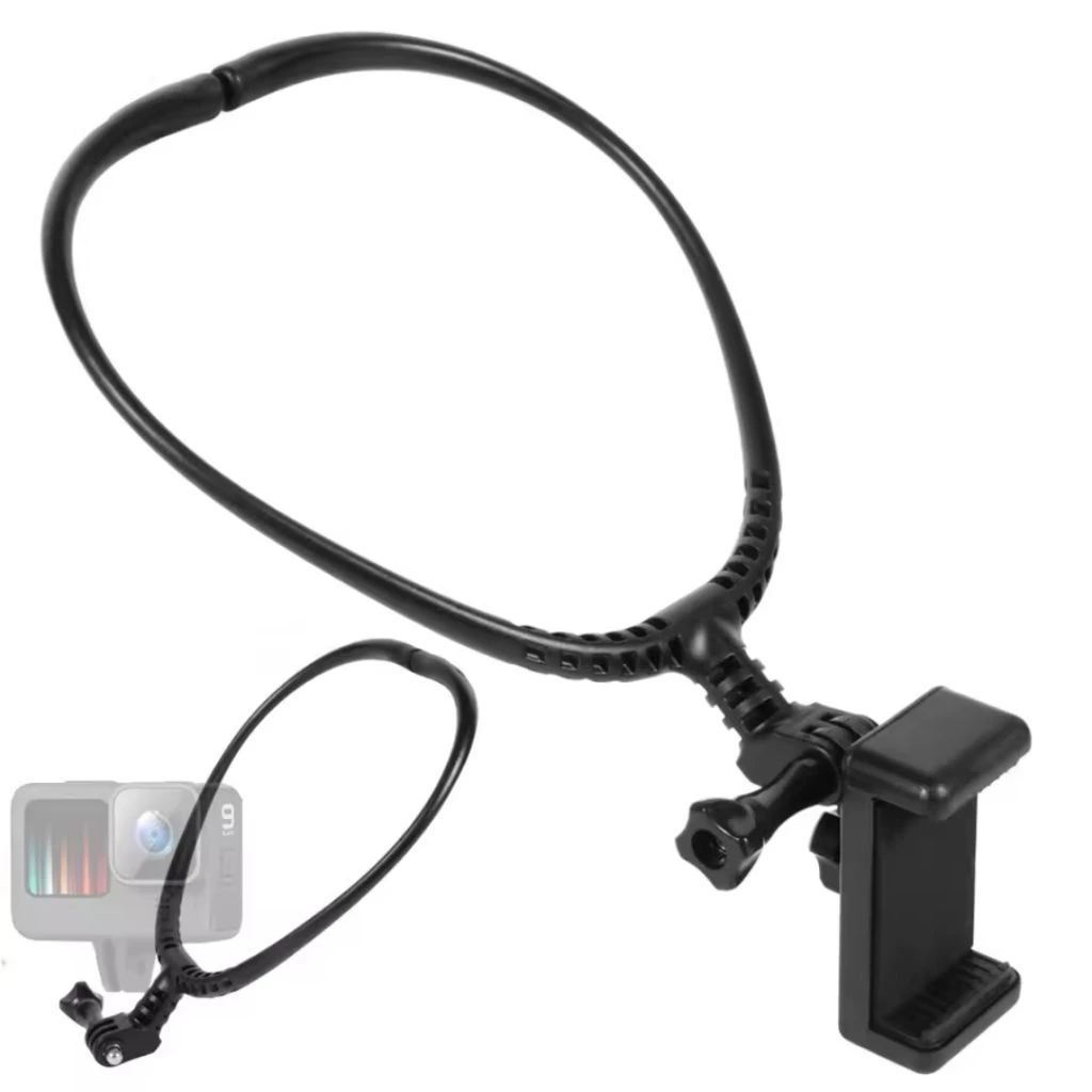ขายึดกล้องแบบคล้องคอ  สำหรับกล้องGoPro Hero 13 12 11 10 9 Insta360 X4 X3 DJI Action 4 3 AKASO 4.6 และมือถือทุกรุ่น thumbnail 9
