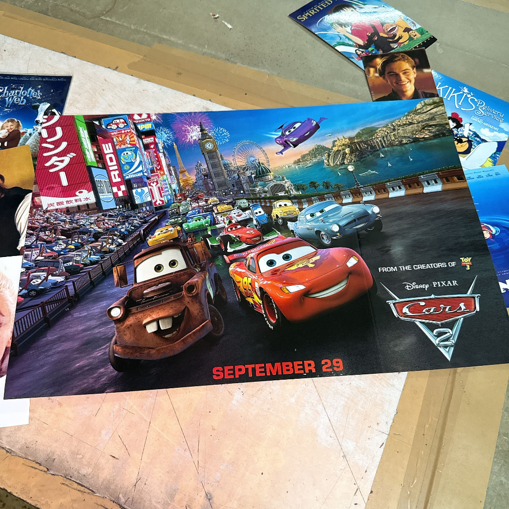 Cars 2 ล้อซิ่ง ซ่าท้าโลก โปสเตอร์หนัง โปสเตอร์ติดผนัง รูปติดผนัง โปสเตอร์การ์ตูน ดิสนีย์ Disney – โปรปัง
