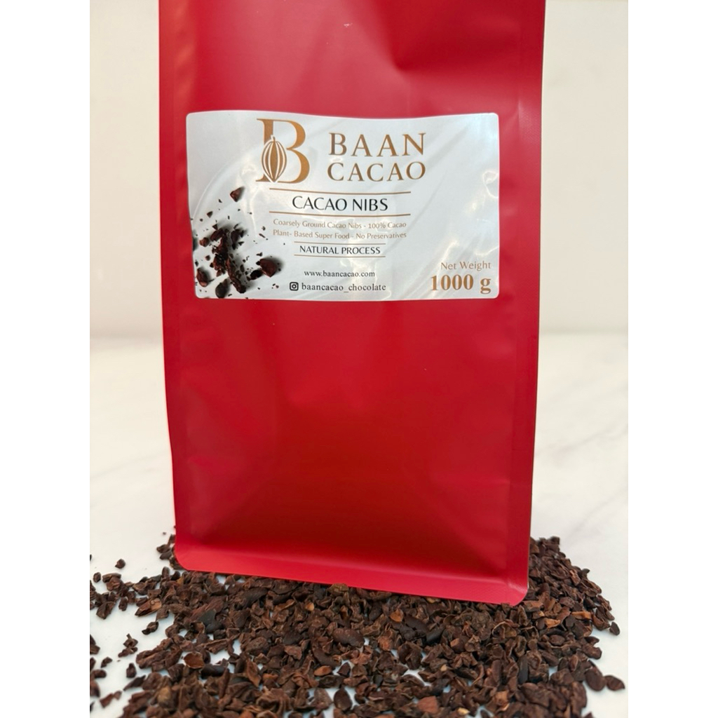 Premium Cacao Nibs (Chanthanburi) 1000g
