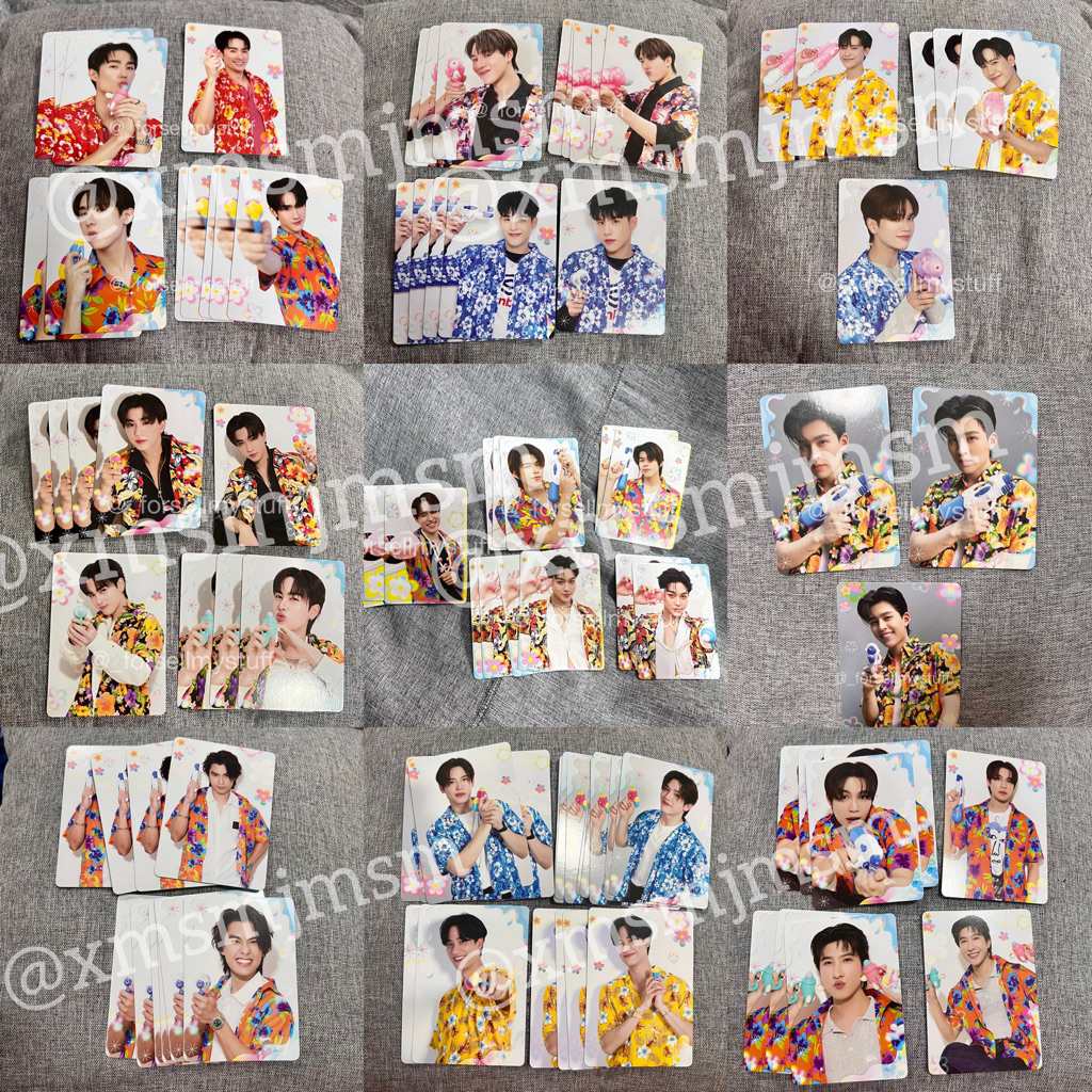 พร้อมส่ง GMMTV Collectible Random Card Boys Songkran collection