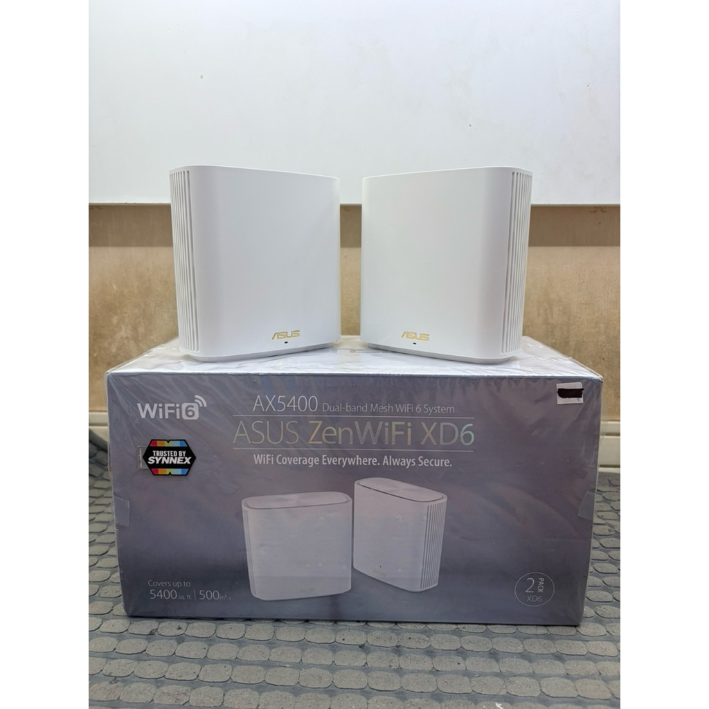ASUS ZenWiFi XD6 AX5400 มือสอง Mesh Wifi6 5400 Mbps (2-Packs)