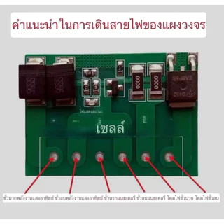 บอร์ดวงจรควบคุมพลังงานแสงอาทิตย์อัตโนมัติ 3-24V/10A