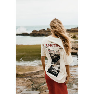 H&M(เอชแอนด์เอ็ม) เสื้อยืดพิมพ์ลายแบบโอเวอร์ไซส์ ผู้หญิง 129…