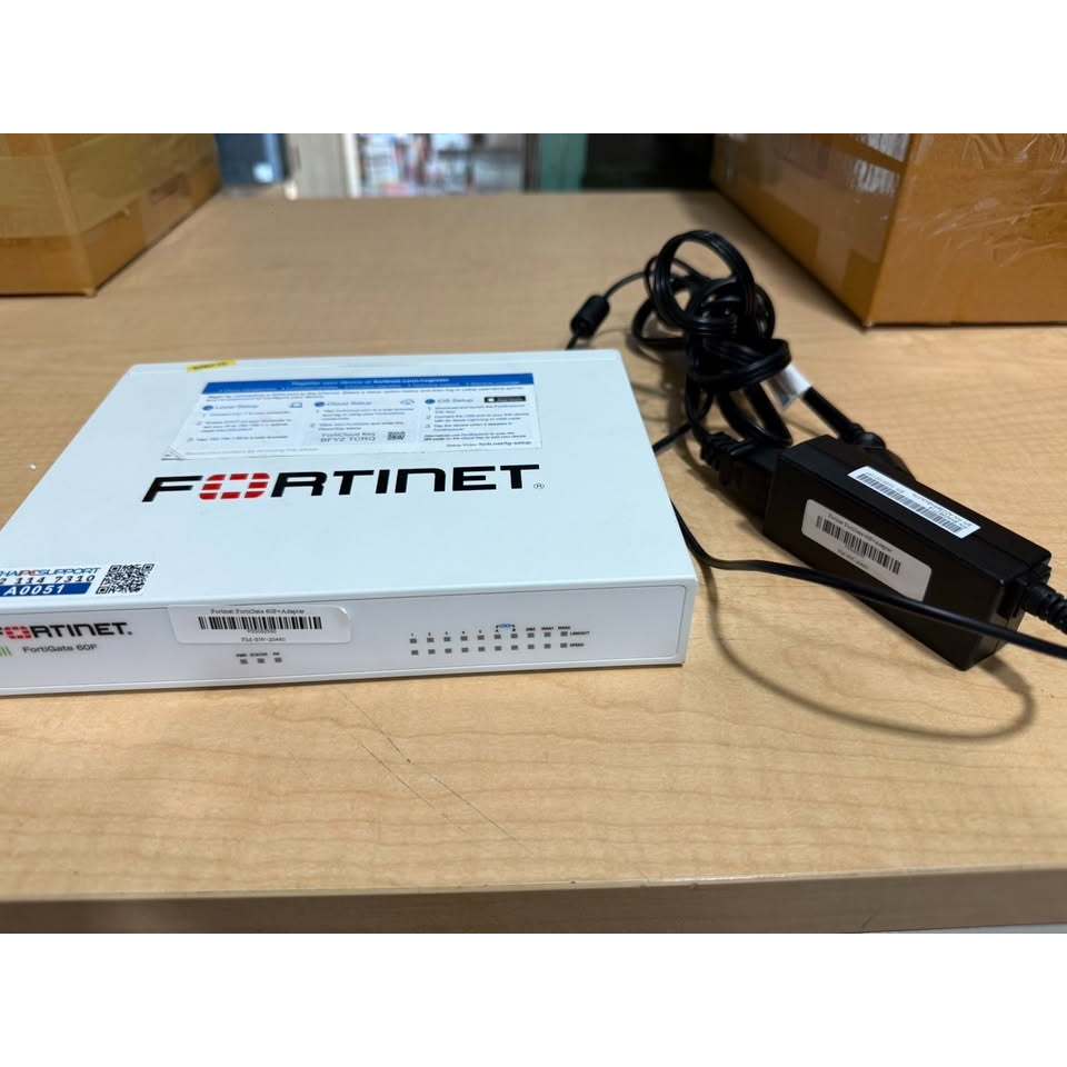 Fortinet FortiGate 60F+ Adapterสินค้ามือสอง มีประกันร้าน