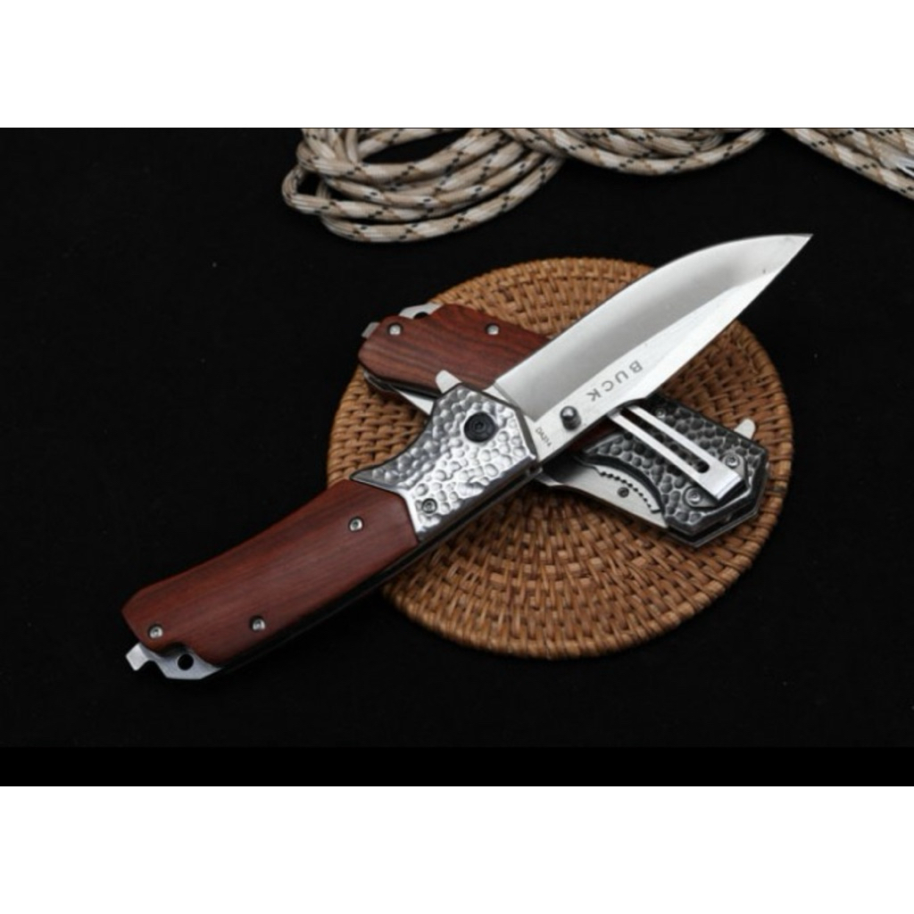 🇺🇸 BUCK Folding Hunting Knife no.DA314