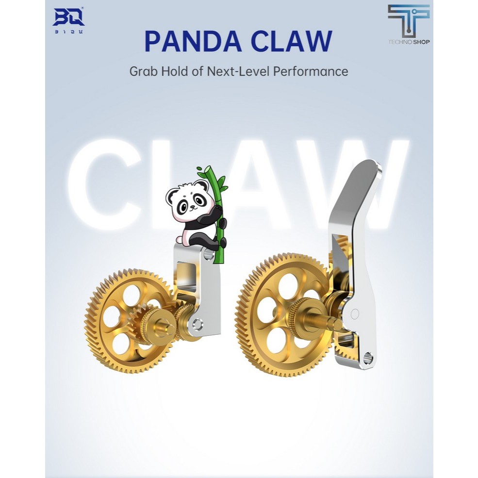 BIGTREETECH Panda Claw 3D Printer Parts CNC Nanocoated Extrusion Head Gear Kit Upgrade For BambuLab X1 P1 A1 3D Printer